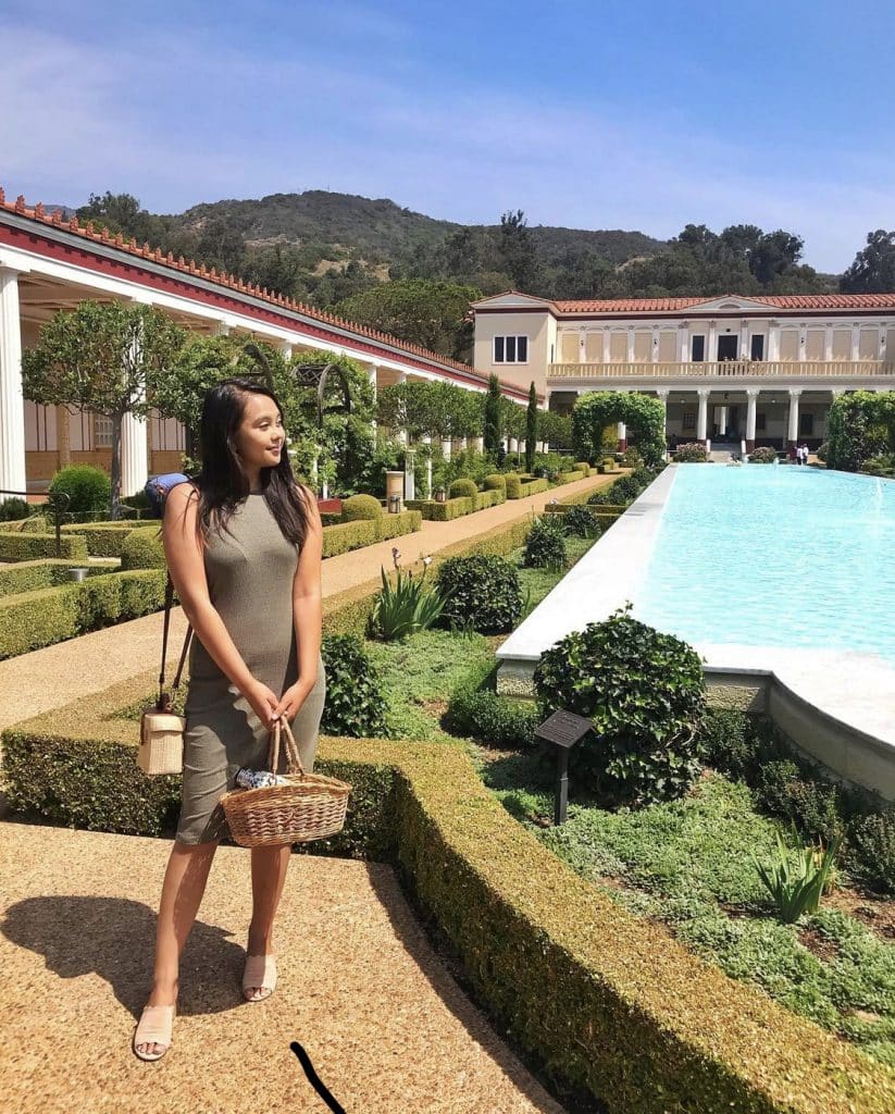 Photo of Los Angeles psychologist Dr. Rona Maglian, photographed at the Getty Villa. 